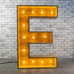 Letter E